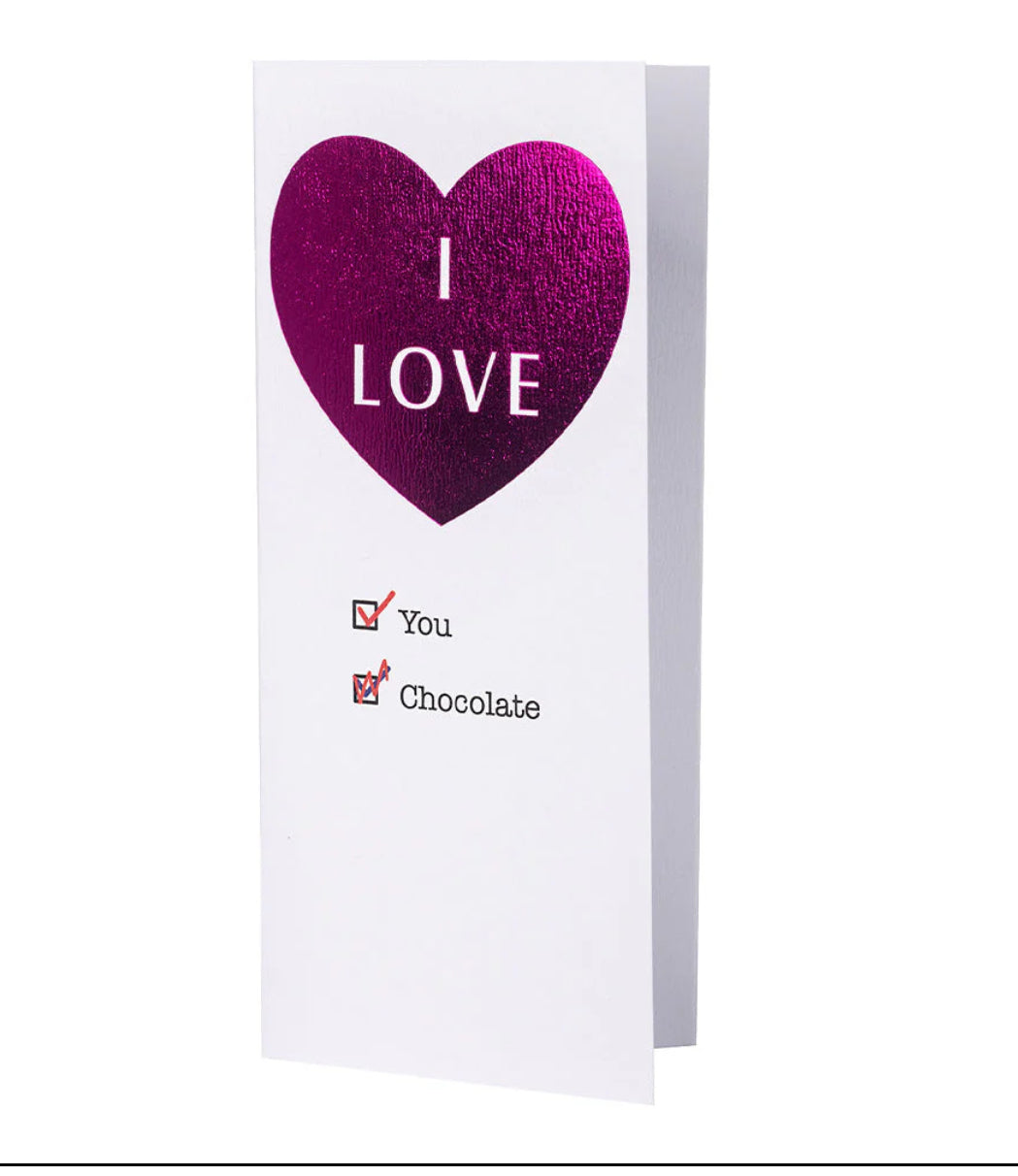 Chocolate Card